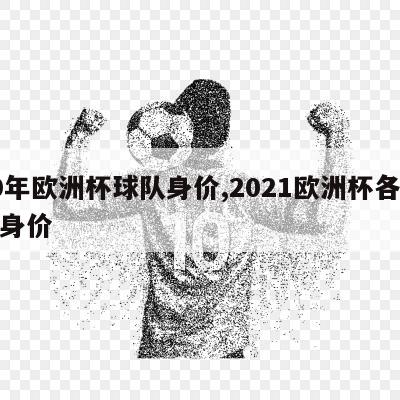 20年欧洲杯球队身价,2021欧洲杯各球队身价