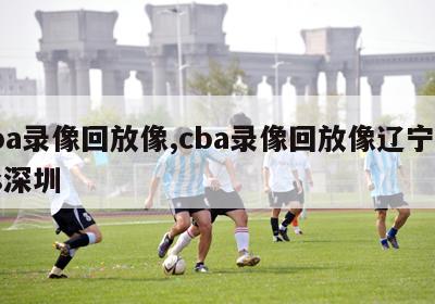 cba录像回放像,cba录像回放像辽宁队vs深圳