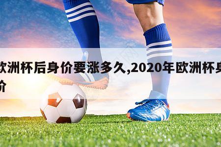 欧洲杯后身价要涨多久,2020年欧洲杯身价